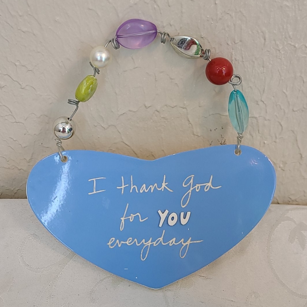 🩶 heart wall art piece, friendship